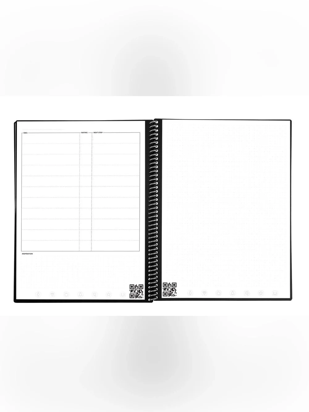 Rocketbook Fusion Reusable Notebook - Light Blue